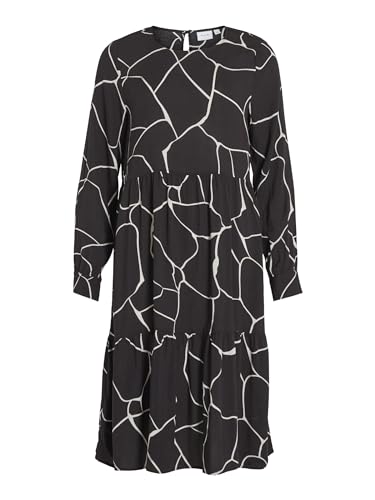 Vila Female Midikleid Langärmeliges - Mode & Vêtements Amazon Allemagne à 14.66€