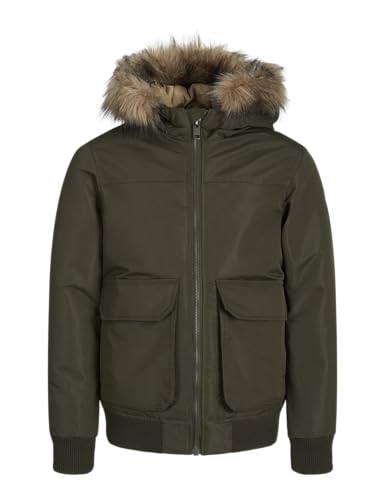 JACK&JONES JUNIOR JJECONSTRUCT Detachable FUR Bomber JNR - Amazon Allemagne à 21.68€