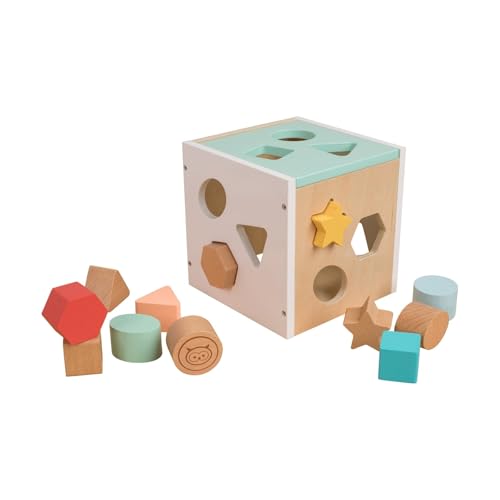 TP Toys Cube d’Activités en Bois FSC Owl & Fox – Trieur de... - Jouets & Jeux Amazon France à 13.31€