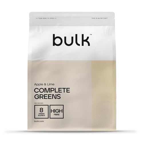 Bulk Complete Greens, Manzana y Lima, 500 g, 55 dosis - Nouvelle promo Amazon à 9.99€