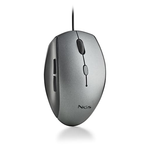 NGS Moth Gray Optical Mouse with USB Cable for Computer... - High-Tech & Électronique Amazon Royaume-Uni à 7.01€
