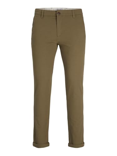 JACK & JONES Pantalon Chino Pantalon Chino Slim Fit Olive... - Maison & Cuisine Amazon France à 23.99€