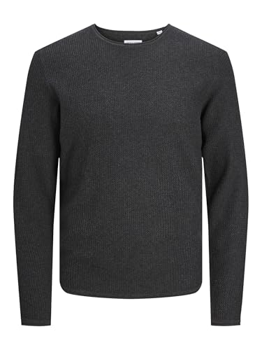 JACK & JONES Pull en Maille Pull en Maille Dark Grey... en promo à 20€ (-50%) sur Amazon FR