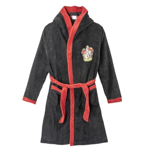 Harry Potter Gryffindor Bademantel Schwarz Rot, Größe M... - Deal du jour à 14.07€