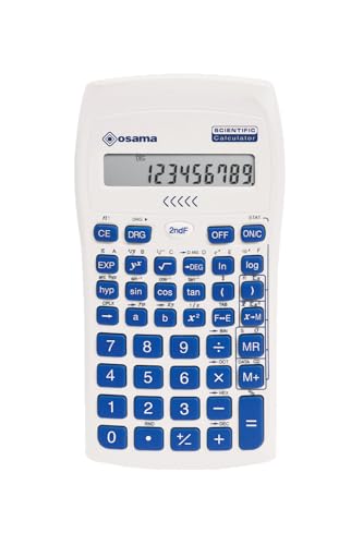 OSAMA - Calcolatrice Scientifica 56 Funzioni, 10 Cifre... - Bricolage & Outils en promo à 8.99€
