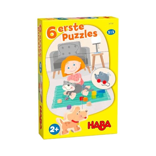 HABA Erste Puzzles Haustiere – 6 Lerntier-Puzzles ab 2... - Toys & Games Amazon Germany à 7.20€