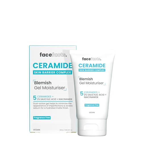 Face Facts Ceramide Blemish Gel Moisturiser | Soothes +... - Tech & Electronics Amazon UK à 5.15€