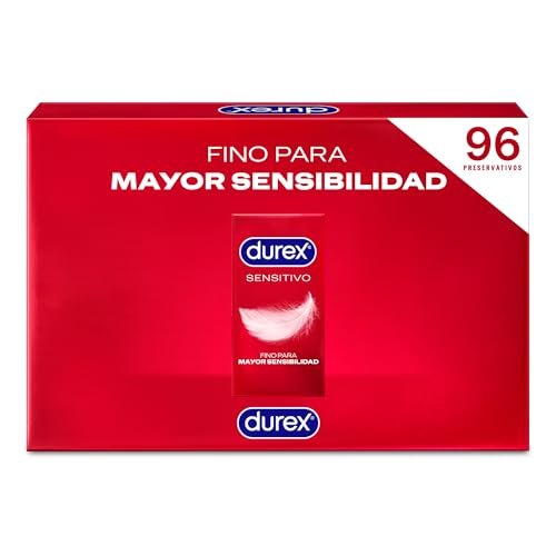 Durex Pack Preservativos Sensitivo Suave, 96 condones, El... - Amazon Spain à 26.59€