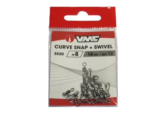 Vmc Emerillon 3520 Curve Snap + Swivel - No.8 - R.18Kg... - Sports & Fitness Amazon Espagne à 1.82€