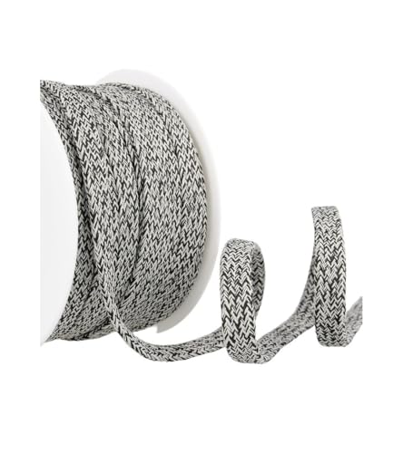 MYMERCERIE - Bobina de 25 m trenzado tubular (12 mm), color... - Loisirs Créatifs en promo à 2.99€