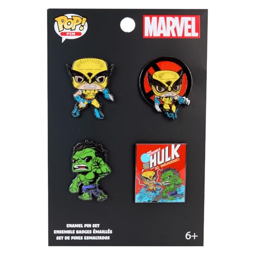 Loungefly Pop! 4PKPN: Marvel - Wolverine - Wolverine 50TH... - Jouets & Jeux Amazon France à 10.72€