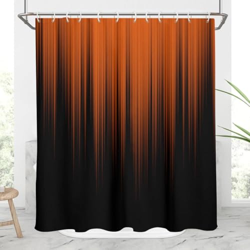 AAtter Duschvorhang, Terrakotta, Ombré-Stil, dunkler Rost... - Maison & Cuisine Amazon Allemagne à 10.43€