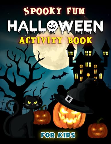 Spooky Fun: Halloween Activity Book for Kids - Toys & Games Amazon UK à 6.38€