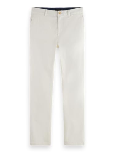 Scotch & Soda Stuart Chino, Pantaloni Uomo, off White, 36-36 - Home & Kitchen Amazon Italy à 21.11€