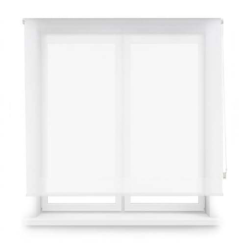 Blindecor Rollo Screen nach Maß, Weiß, 140 x 180 cm (Breite... - Home & Kitchen Amazon Germany à 24.18€
