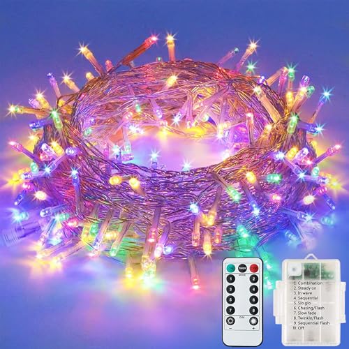 LITYBY Fairy Lights Battery, 12M/120LED Christmas Fairy... - Maison & Cuisine Amazon Royaume-Uni à 8.98€