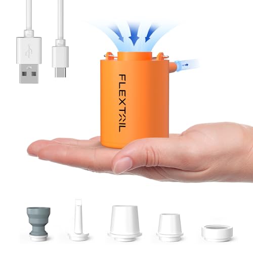 FLEXTAILGEAR Mini Pump, Bomba de Aire Eléctrica Portátil... - Sports & Fitness Amazon Espagne à 9.99€