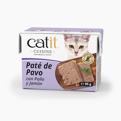 Paté para Gatos Catit Cuisine, Pavo con Pollo y Jamón-95g - Maison & Cuisine Amazon Espagne à 2.97€