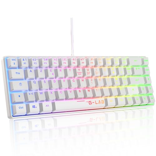 G-Lab Keyz Hydrogen, Teclado Gamer 60% Semimecánico con... - High-Tech & Électronique Amazon Espagne à 18.85€