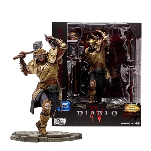 McFarlane Toys Diablo 4 Figurine Barbarian (Rare) 15 cm - Jouets & Jeux Amazon France à 32.27€