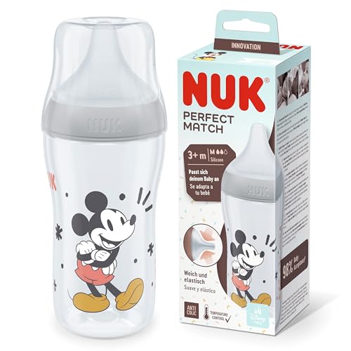 Tétines pour biberons NUK Perfect Match, 0+ mois, S’adapte... - Bébé & Puériculture Amazon France à 5.22€