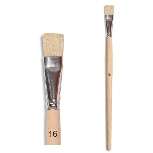 CREATIV DISCOUNT Borstenpinsel für Schule, Hobby & Kunst... - Bricolage & Outils Amazon Allemagne à 1.69€