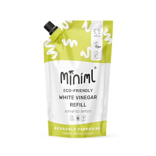 Miniml Eco White Vinegar Cleaning Lemon Scented 1L Refill... - Deal Amazon à 3.25€