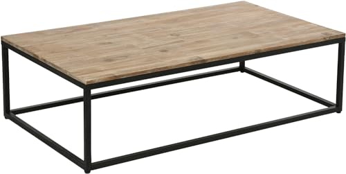 Avilia Eleganter, moderner Beistelltisch aus Akazienholz... - Maison & Cuisine en promo à 91.95€