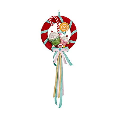 Krist+ Weihnachtskranz, Mehrfarbig, Kunststoff, 40 x 12 x... - Maison & Cuisine Amazon Allemagne à 12.37€