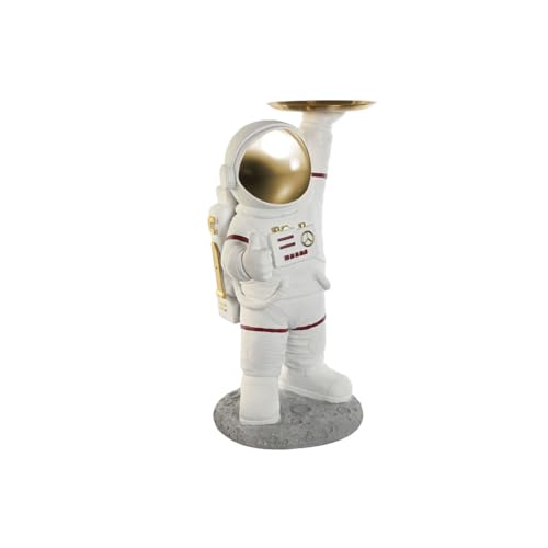Home ESPRIT Dekofigur weiß Gold Astronaut 46 x 35 x 77,5 cm - Maison & Cuisine Amazon Allemagne à 35.09€