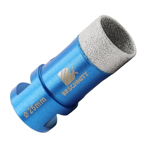 Diamant Glasbohrer Fliesenbohrer Trockenbohrer 25mm... - Bricolage & Outils Amazon Allemagne à 7.23€