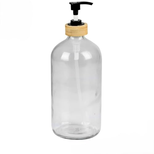 Urban Living Liquid Dispenser 1L Glass and Bamboo D9.5 x... - Maison & Cuisine Amazon Royaume-Uni à 3.75€