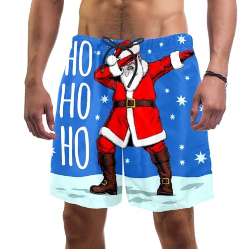 coosun Men's Dabbing Santa Claus Swim Trunks Quick Dry... - Mode & Vêtements Amazon Royaume-Uni à 5.00€