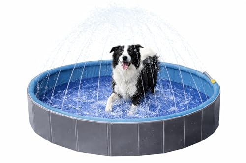 Flamingo Piscine pour Animaux XL - Chien - avec Jet d'eau!!... en promo à 39,99€ (-49%) sur Amazon FR