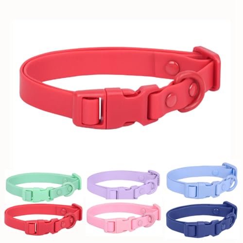 Silicone Dog Collar, Waterproof Plastic PVC Rubber Washable... - Animalerie Amazon Royaume-Uni à 2.67€