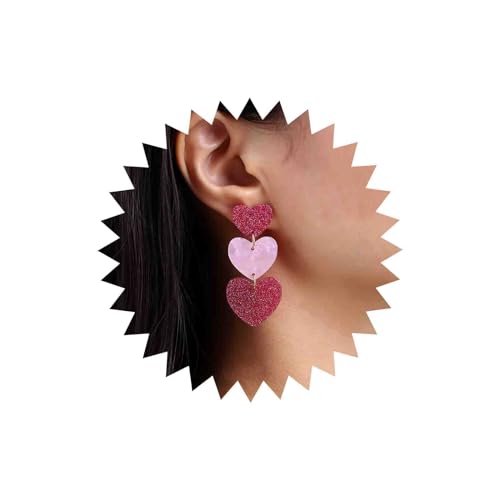 Atentuyi Boucles D'oreilles Boho Rose En Forme De Coeur... - Sports & Fitness Amazon France à 2.99€