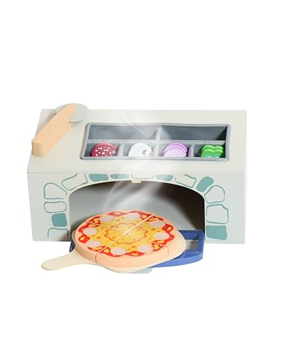 Bayer Chic 2000® Pizza Spielzeug aus Holz – Pizzaofen mit... - Jouets & Jeux en promo à 15.99€