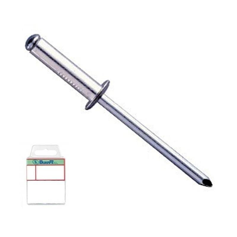 Blister remache aluminio largo 12mm diámetro 3mm - Loisirs Créatifs Amazon Espagne à 1.70€