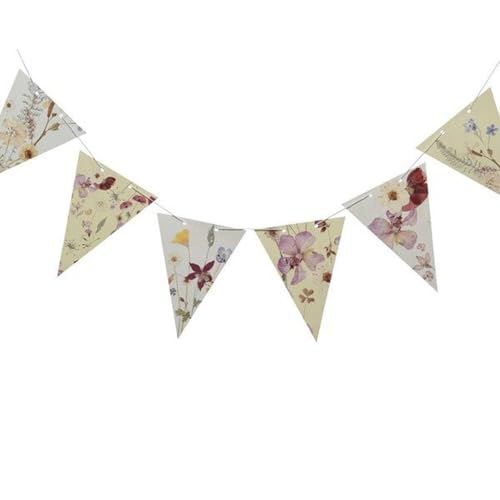 Decoris Flower Paper Bunting - Jardin & Extérieur Amazon Royaume-Uni à 1.24€