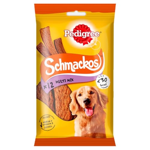 Pedigree Hundesnack Schmackos mit Rindfleisch 10 x 86g (10... - Animalerie Amazon Allemagne à 4.98€