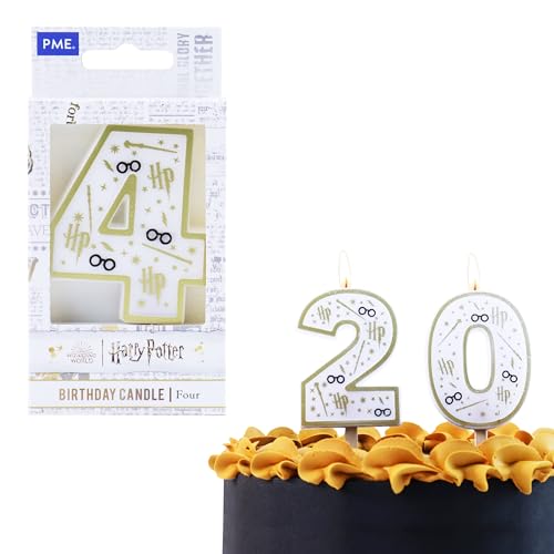 PME Harry Potter Geburtstagskerze, Nummer 4 - Maison & Cuisine Amazon Allemagne à 2.72€