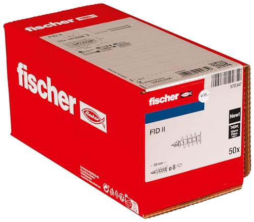 fischer Dämmstoffdübel FID II, Dübel aus Kunststoff zur... - Sports & Fitness Amazon Germany à 27.86€