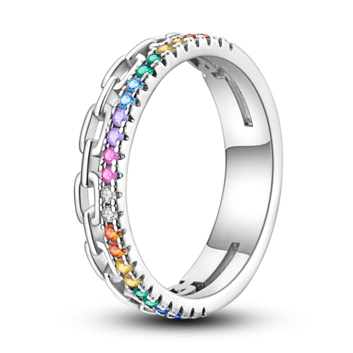 Hapour 925 Anillos de Plata de Ley para Mujeres Circonita... - Bijoux & Montres en promo à 5.99€