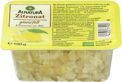 Alnatura Bio Zitronat, 100 g - Deal Amazon à 1.33€