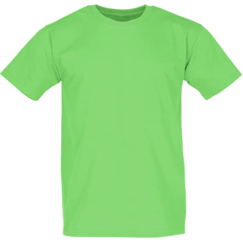 Fruit of the Loom - Maglietta "Valueweight T", lime, S - Sports & Fitness Amazon Italie à 4.01€