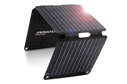 Innovate Panneau de charge solaire portable 21W 5V 3 Amp.... en promo à 25,40€ (-41%) sur Amazon FR