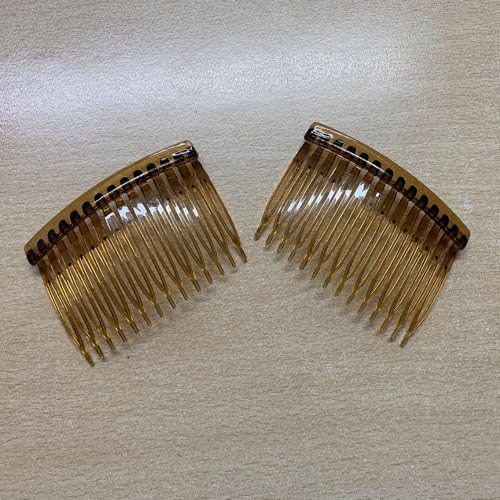 2 x Brown Side Combs Hair Slides With Grip Craft Wedding... - Mode & Vêtements Amazon Royaume-Uni à 0.99€