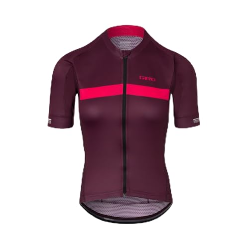 Giro Chrono Jersey - Donna, Ciliegia scura/striscia lampone... - Sports & Fitness Amazon Italie à 103.19€