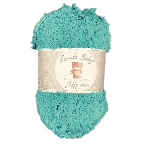 Zarela Baby Fluffy Wool 25g (22 Turquoise) - Bébé & Puériculture Amazon Royaume-Uni à 1.29€