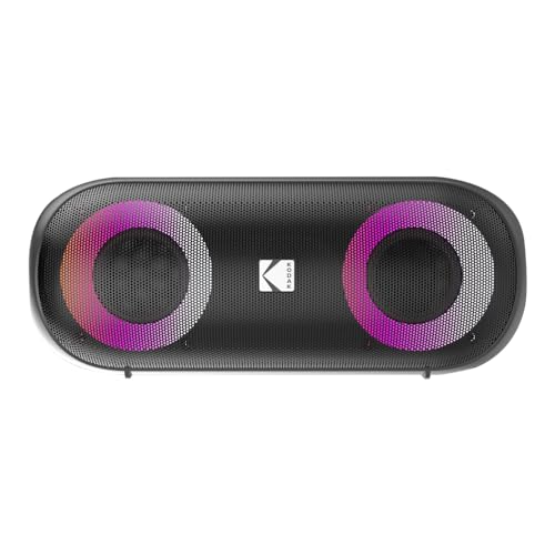 KODAK PWS-2233 Enceinte sans Fil Portable - Son Supérieur... - Maison & Cuisine Amazon France à 44.38€